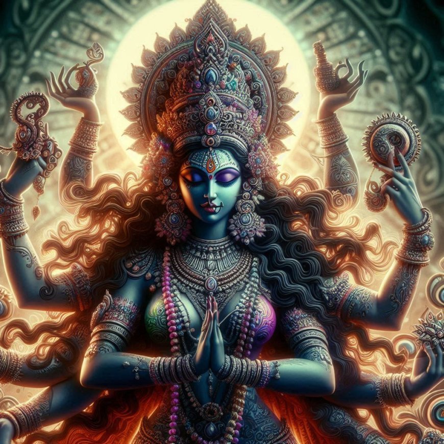 काली काला रात्रि Kālarātri: The Yogini of Destruction and Transformation