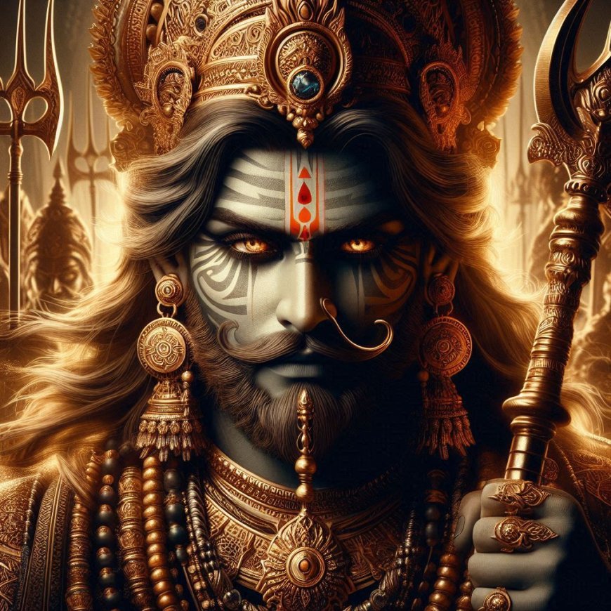 The Legend of Veerabhadrakshi: Unveiling the Fierce Avatar of Goddess Parvati in the Battle Between Good and Evil वीरभद्राक्षी