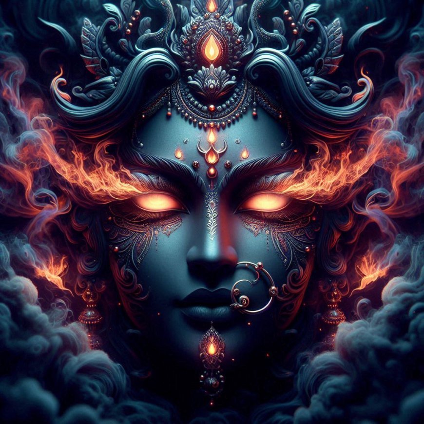 The Mystical Legend of Dhūmrākṣī: Unveiling the Shadowy Guardian of the Forest
