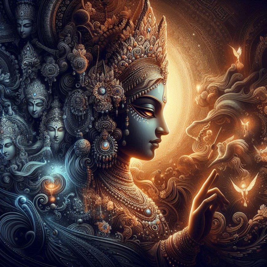 Kalahapriyā: The Eternal Dance of Discord and Harmony, Where Chaos and Creation Converge. कलहप्रिया